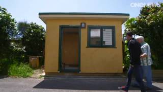 hempcrete house in NZ  20141201 [upl. by Harbird]