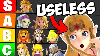 Ranking How USELESS Zelda is in Every Zelda Game [upl. by Ecnerewal]