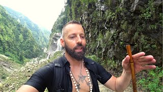 Landslide Trek Nepal Himalayan Rainy Season 🇳🇵 [upl. by Delmar]