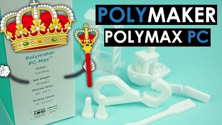 The King of 3D printing materials Polymaker PolyMax PC REVIEW [upl. by Lebazej]