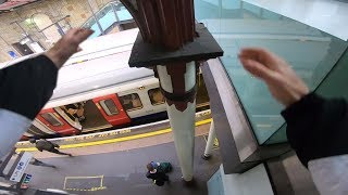 Race The Tube  London Parkour POV 🇬🇧 [upl. by Ileane386]