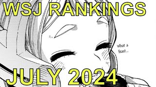 Weekly Shonen Jump rankings 4  July 2024 [upl. by Casie506]