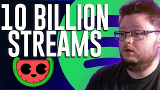 1 Man  10 Billion Spotify Streams [upl. by Cilegna]