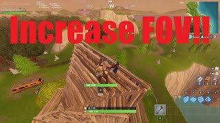 How to Increase Your Fov in Fortnite Project Era [upl. by Sivehc]