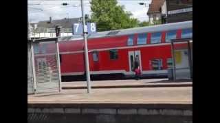 BietigheimBissingen  SBahn Stuttgart mit ET 420  DoSto  DB 143  nWagen  ET 425 [upl. by Swanhilda751]