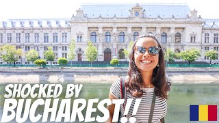 WE DID NOT EXPECT THIS 😳  BUCHAREST ROMANIA VLOG  THE ROMANIA TRAVEL SERIES BEGINS NOW 🇷🇴 [upl. by Aloisia]