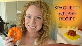 Autumn Recipes  Healthy Spaghetti Squash [upl. by Solitta280]