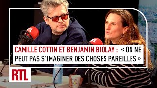 Camille Cottin et Benjamin Biolay  quotOn ne peut pas imaginer des choses pareillesquot [upl. by Hardigg839]