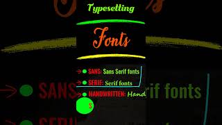 FONTS Typesetting Step by Step Tutorials publishing graphics DTP [upl. by Nitaf]