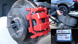 How To Replace REAR Brake Pads Infiniti Q50Q60  Everything You [upl. by Atirys]