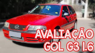 Avaliação Volkswagen GOL G3 16  O MELHOR GOL JÁ FEITO [upl. by Ayvid]