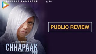 CHHAPAAK Movie Review  Deepika Padukone  Vikrant Massey  Meghna Gulzar  FDFS [upl. by Acenahs]