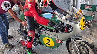 Gentlemen start your engines Part 5  glorious sound of classic racing motorcycles [upl. by Ierbua]