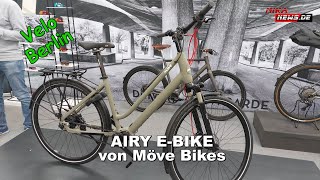 AIRY EBIKE by Möve Bikes  Velo Berlin 2022 [upl. by Llig]