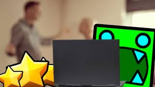 Grinding stars while my parents argue  Geometry Dash [upl. by Nosnor]