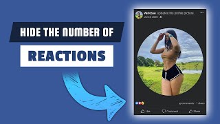 How to hide the Number of Reactions on Facebook posts [upl. by Shayla326]