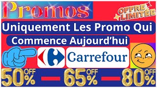 Carrefour Les Promotions et Bons Plans Qui Commence Aujourd’hui Le 26 [upl. by Nothgierc150]