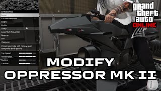 How to Modify Oppressor Mk2 on GTA 5 Online 2024  GTA Online Tutorial [upl. by Ialokin]