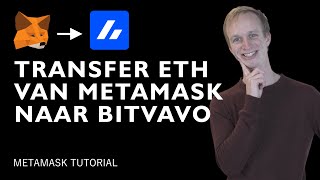 Ethereum overmaken van MetaMask naar Bitvavo  Tutorial [upl. by Relyk]