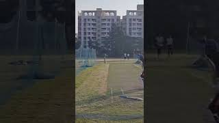 cricket shorts cricketlover viralvedio batting open nets at dy patil cricket stadium [upl. by Nuncia]