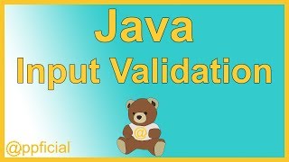 Java Input Validation with a While Loop APPFICIAL [upl. by Akanke]