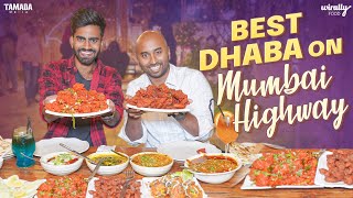 Best Dhaba on Mumbai Highway  Zam Zam Family Dhaba  Wirally Food  Tamada Media [upl. by Eirrol]