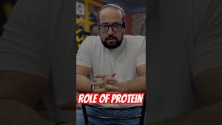 ROLE OF PROTEIN protein proteinpowder proteindiet viralshort motivation bodybuilding [upl. by Teteak]