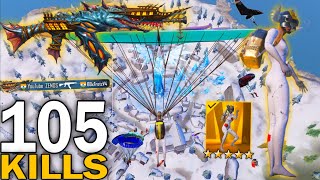 105 KILLS😍 NEW BEST LOOT GAMEPLAY with NEW MUMMY SET🔥SAMSUNGA7A8J4J5J6J7J2J3XSA3A4 [upl. by Kirtley]