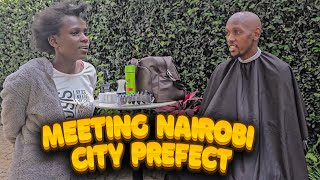 DEM WA FACEBOOK Interviewing Nairobi Environmental Officer Geoffrey Mosira [upl. by Halsy]