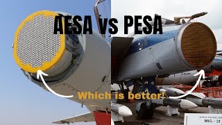 How does a radar work AESA vs PESA [upl. by Ahsikar712]