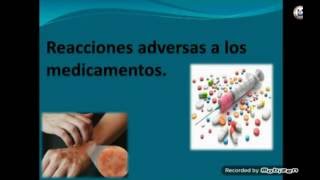 Reacciones Adversas Medicamentosas para estudiar FACIL [upl. by Eidnar910]