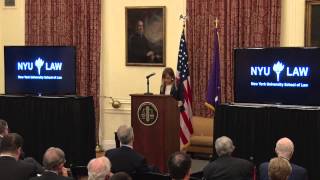 19th Annual David R Tillinghast Lecture on International Taxation Manal Corwin [upl. by Aneerhs]