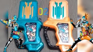 review gashats Mighty Brothers XX kamen rider exaid [upl. by Eatton]