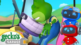 Geckos Bus Accident  Geckos Garage  Trucks For Children  Cartoons For Kids [upl. by Yor]