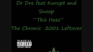 Dr DreThe Chronic 2001´´This Hoes´´Unreleased [upl. by Sacken863]