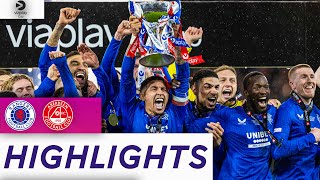 Rangers 10 Aberdeen  Tavernier Scissor Kick Secures Cup Glory For Rangers  Viaplay Cup Highlights [upl. by Jacquelyn]