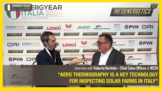 Solar Farm Inspection in Italy 🎬 Interview with WESII [upl. by Nylazor]