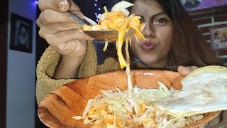 ASMR COMIENDO POZOLECOMIDA MEXICANA🤤🇲🇽🇲🇽 [upl. by Ataner]