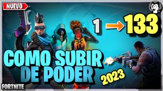 ⚡COMO SUBIR EL PODER en Salvar el Mundo Fortnite 2023 RAPIDO Y FACIL [upl. by Ramso974]