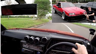 What is it like to drive A 1984 Nissan Skyline R30  pov drive [upl. by Jena]