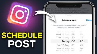 How to Schedule Instagram Posts  Full Guide [upl. by Neilla830]