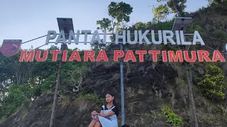 Mini Vlog  Ke pantai Hukurila dan Leimena [upl. by Ayahsal660]