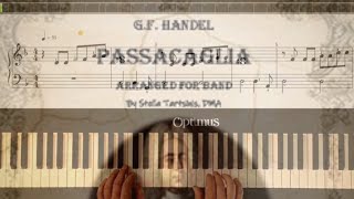 Passacaglia  Piano  Partitura [upl. by Hurlbut]