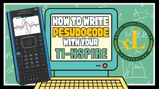 Mastering Pseudocode Writing on Your TINspire CAS [upl. by Nomannic817]