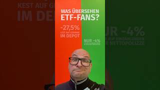 Was ETF Fans übersehen Am Ende ist 14 der Gewinne weg [upl. by Zahara90]