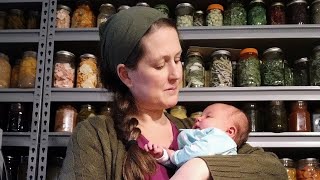 ONE YEAR OF FOOD  Large Family Pantry Tour [upl. by Dannica]