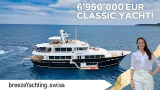 Lynx 33 Robby Bobbie  Classic Yacht for Sale Walkthrough Tour [upl. by Lashoh245]