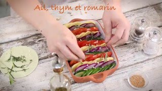 Tian de pommes de terre et légumes dété [upl. by Ydnyl]