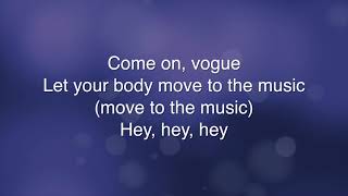 Vogue  Madonna Lyrics [upl. by Aiveneg]