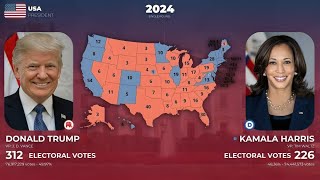 US Election Results 1789 — 2024 How US Voted for President [upl. by Naened]